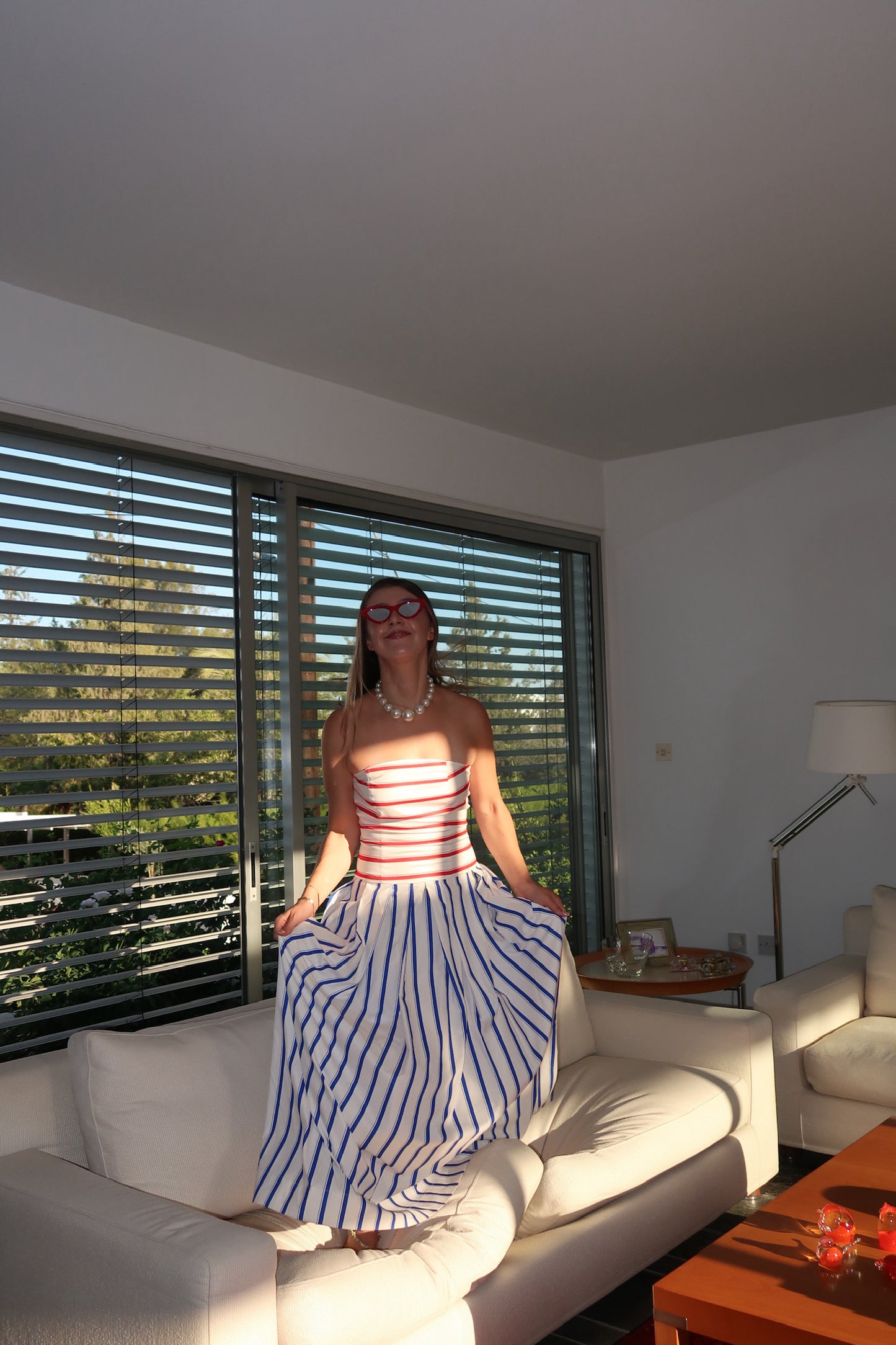 Stripped Maxi Dress