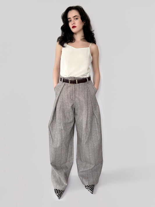 Grandpa Wide Trousers